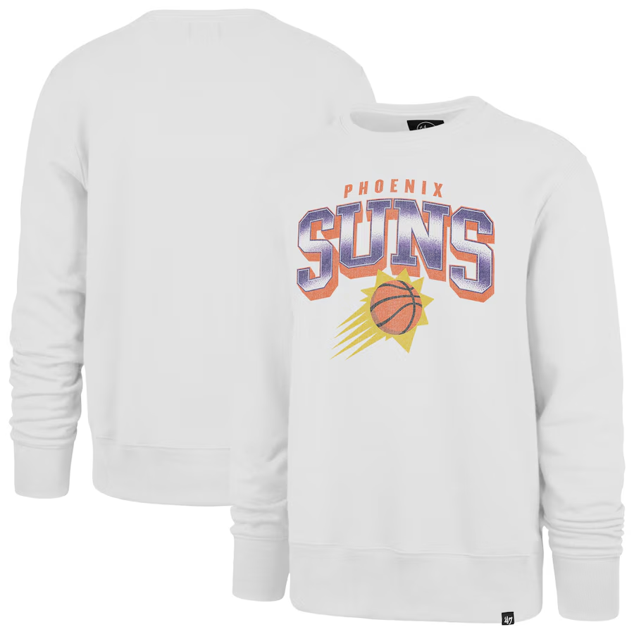 Men Phoenix Suns white 2024 NBA hoodie->phoenix suns->NBA Jersey